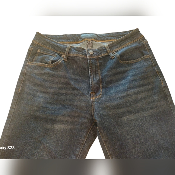 Nickle & Iron Men's Straight Jeans Dark Blue 32×30 Great Condition - Picture 2 of 9